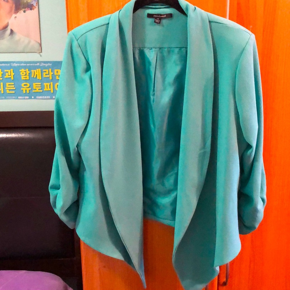 Turquoise Blazer